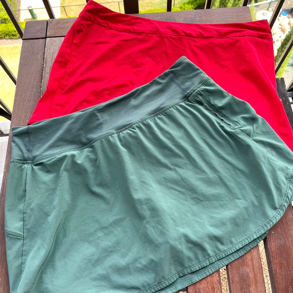 Outdoor Voices 2 for 1 Workout Skorts